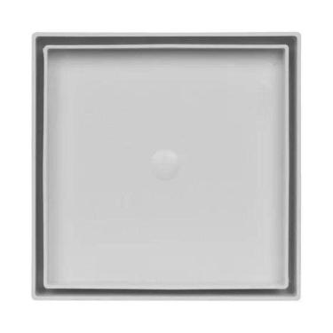 Imagem de Ralo Oculto Invisível Branco Astra Universal PVC ABS PP 10cm