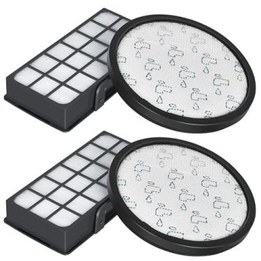 Imagem de NUHFUFA 2 Conjunto de acessórios para aspirador de pó de filtro frontal + filtro traseiro para Rowenta RO6962 RO6963 RO6971 RO6984 ZR006001