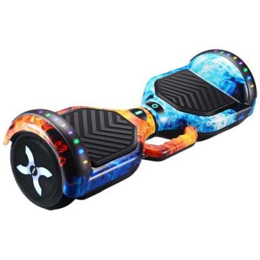Imagem de Hoverboard 6.5 Skate Elétrico Bluetooth Led Bolsa Transporte - Dm Toys