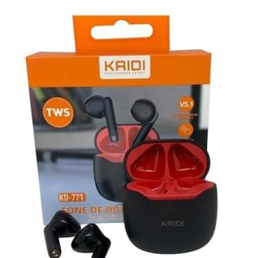 Imagem de Fone De Ouvido Sem Fio Tws Bluetooth 5.1 Original Kaidi 771 - Preto