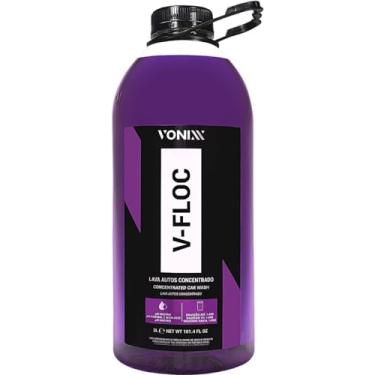 Imagem de Shampoo Detergente Lava Autos Automotivo Concentrado Neutro V-Floc Vonixx (3L)