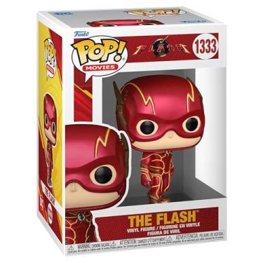Imagem de FUNKO POP MOVIES THE FLASH EXCLUSIVE - THE FLASH (METALLIC) 1333