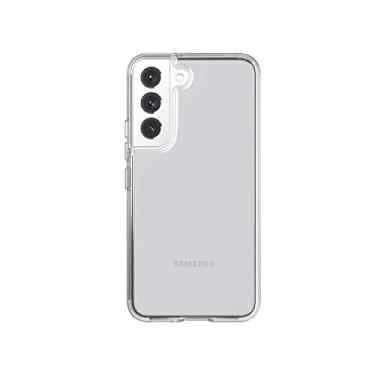Imagem de Tech21 Evo Clear para Samsung Galaxy S22 – Capa de telefone transparente e protetora com proteção múltipla de 1,6 m