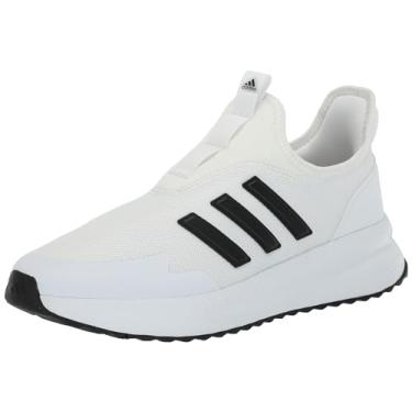 Imagem de adidas Tênis adulto unissex X_PLRPULSE, Branco/Preto/Branco, 6.5 Women/5.5 Men