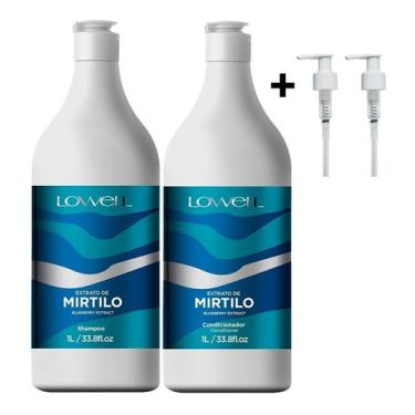Imagem de Mirtilo Shampoo + Condicionador  1l Lowell  + Valvulas 