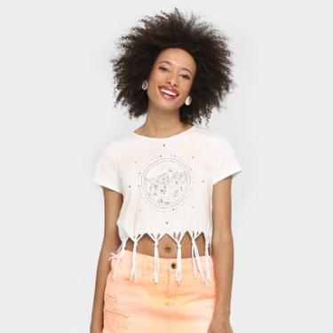 Imagem de Blusa Coca-Cola Franjas Barra-Feminino