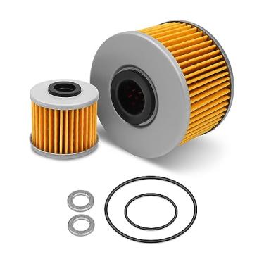 Imagem de Kit de filtro de óleo com juntas apto para Honda Pioneer 1000 1000-5 2016 2017 2018 2019 2020 Substituir 15412-HP7-A01 15412-MGS-D21 91301-107-000 91302-PAA. 9-003 94109-12000