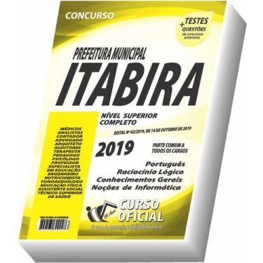 Imagem de Apostila Prefeitura De Itabira - Nível Superior - Curso Oficial