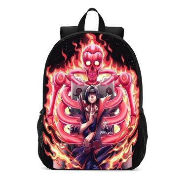 Imagem de Mochila Escolar Infanto Juvenil Anime Naruto Itachi Susanoo Novidades 0227-Unissex