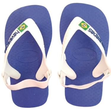 Imagem de Chinelo Havaianas N.B. Brasil Logo Azul Naval