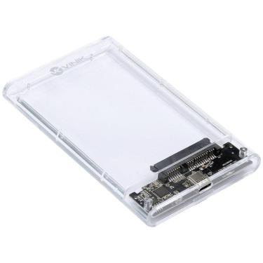 Imagem de Case Externo Para Hd 2.5" Usb Tipo C/Type C 3.1 Acrílico - C