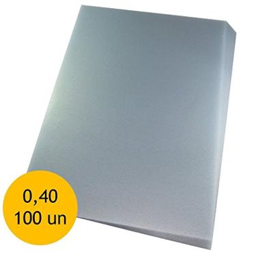 Imagem de Capa para Encadernação 0,40 A4 Transparente PP Couro 100un