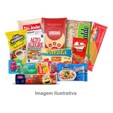 Imagem de Cesta Básica 16 Itens Produtos De Qualidade Doação Social