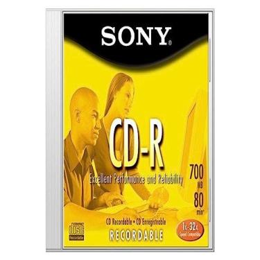 Imagem de Sony CDQ 80L2//T - CD-R - 700 MB (80 min) 40x - mídia de armazenamento