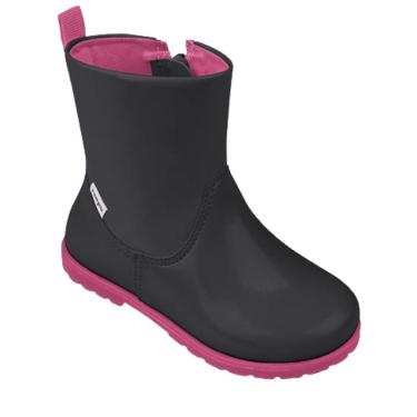 Imagem de BOTA INFANTIL COTURNO PAMPILI RUBI PRETO VERNIZ 141064-Feminino