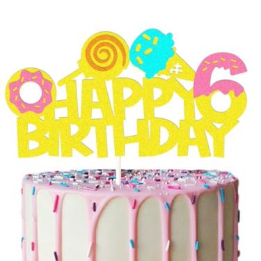 Imagem de Donut Birthday Party Supplies, Donut Cake Topper Decorations for Donut Party Supplies Decor (6)