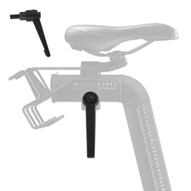 Imagem de Alavanca de nivelamento de assento de bicicleta ergométrica - Alça de assento horizontal compatível com Peloton, oferecendo ajuste aprimorado para o máximo conforto
