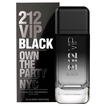 Imagem de Perfume Carolina Herrera 212 Vip Men Black - Eau De Parfum - Masculino - 200 Ml Volume Da Unidade 200 Ml