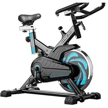 Imagem de Bicicleta ergometrica spinning preta 120kg oneal tp1000