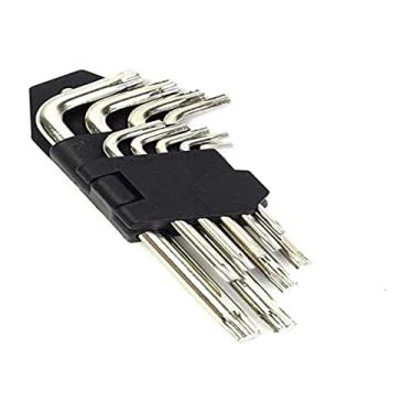 Imagem de Western Jogo Chave Torx Curta Com 9 Peças T10 A T50