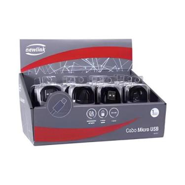 Imagem de Display com Cabo Micro USB V8 1 Metro Android Newlink CB107