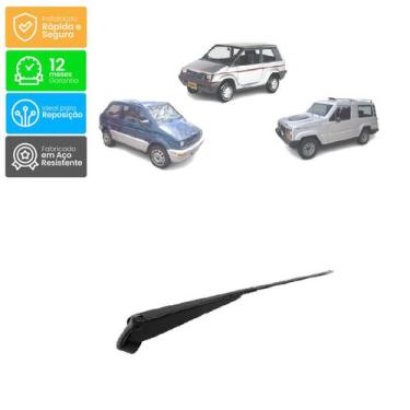 Imagem de Haste Braço Limpador de Para-Brisa Gurgel: Br 800,X15,X12 Carajas e Su