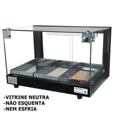 Imagem de B-VN47 - Vitrine Neutra Beta 47cm Preta - Bivolt - Omega