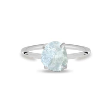 Imagem de Aliança Angelita - Cristal Natural, Prata 925