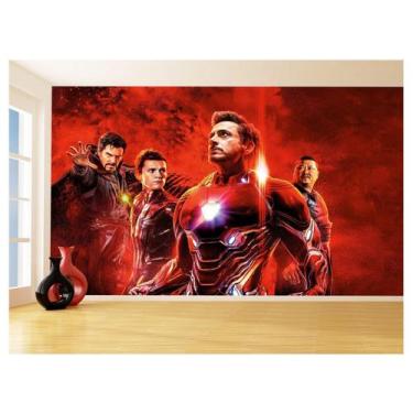 Imagem de Papel De Parede 3D Heróis Vingadores Ultimato 3,5M Nhma292 - Você Deco