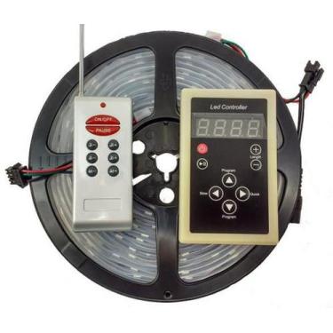 Imagem de Fita Led Gamer Chroma 6803 Rgb 133 Modos 5 Metros Controle - MB