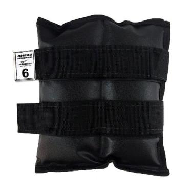 Imagem de Caneleira De Peso Ahead Sports Aff340 6Kg Preta