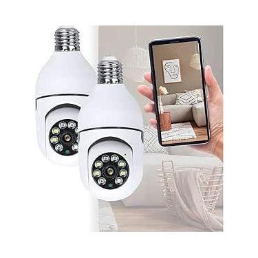 Imagem de Kit 2 Câmera de Segurança Ip Wifi Yoosee 1080p Full HD Espiã a Prova D