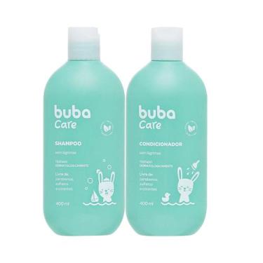 Imagem de Kit Limpeza Cabelo Bebê Shampoo Condicionador 400ml Testado Dermatolog