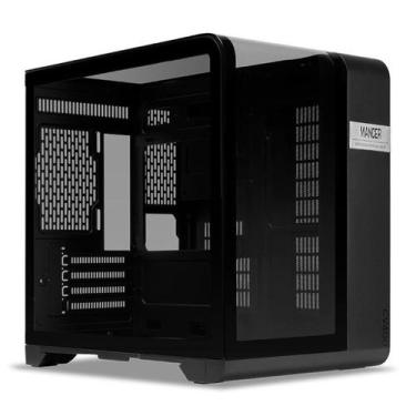 Imagem de Gabinete Gamer Mancer CV400, Mid-Tower, Lateral de Vidro Preto, MCR-CV