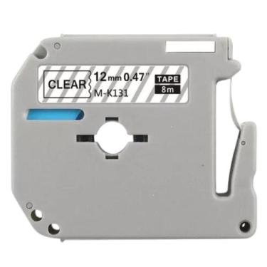 Imagem de Fita Compatível Pt-70 Pt-80 Rotulador Brother -Transparente - Masterpr