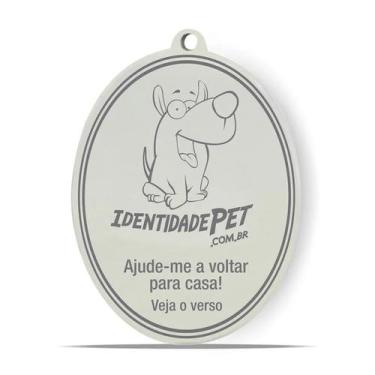 Imagem de Medalha Furacao Pet Identidade Inox - Furacão Pet