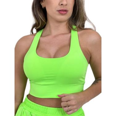 Imagem de Top Fitness Proteção UV50+ NEONCOLORS - Verde Neon - HOTPLAY, G