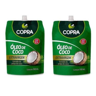Imagem de Kit 2uni Óleo de Coco Extravirgem 500ml pouch - Copra