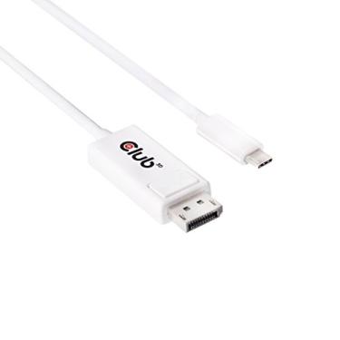 Imagem de Club3D CAC-1517 Cabo adaptador USB-C para DisplayPort (1,2 m) para MacBook Pro 2016, Retina 2015/2016, Chromebook Pixel 2015, Thunderbolt 3
