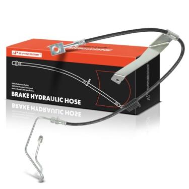 Imagem de A-Premium Mangueira hidráulica do freio dianteiro do motorista compatível com modelos selecionados Chevrolet, GMC e Isuzu - C6500/C7500 Kodiak 2003-2009, C6500/C7500 Topkick 2003-2009, HTR/HVR