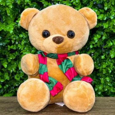 Imagem de Urso Pelucia Com Cachecol - Toy King