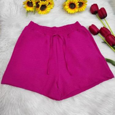 Imagem de Short Duna Feminino Verão cores Básico Confortável - SBL, Pink, P