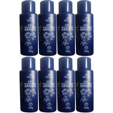 Imagem de Revenda Atacado 8 Gel Massageador Arnica 190g Apinil