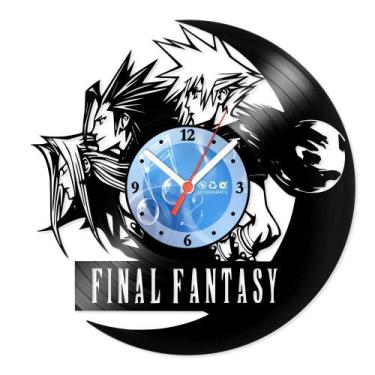 Imagem de Relógio De Parede Disco Vinil Jogos e Games - Final Fantasy 08 - VJG-0