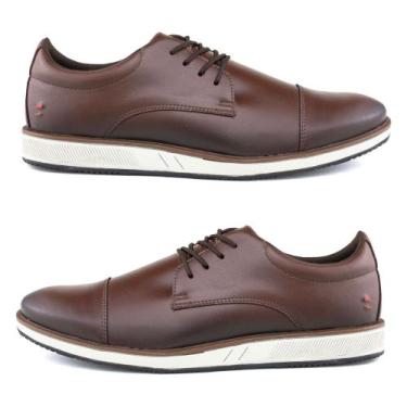 Imagem de Kit 2 Sapatênis Social Masculino Oxford com Ajuste em Cadarço - Bardon