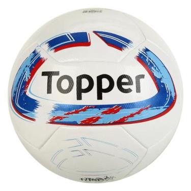 Imagem de Bola de Futsal Topper Dominator Pro, Azul, Vermelho, Preto
