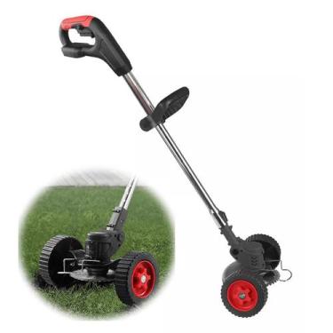 Imagem de Cortador Aparador De Grama Planta Gramado Portatil Sem Fio - TATUDEBOA