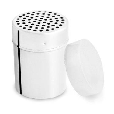 Imagem de Porta Queijo Ralado Em Aço Inox Queijeira Design Moderno. - V. MADALOZ