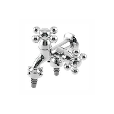 Imagem de Torneira de Tanque/Maquina de Lavar 2 Saídas com Bico Metal - Creatore