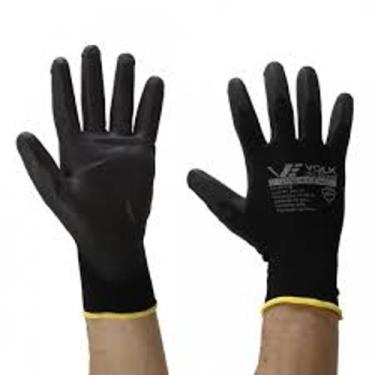 Imagem de Luva de PU Super Safety CA 32034 Preta 1 Unidade, M